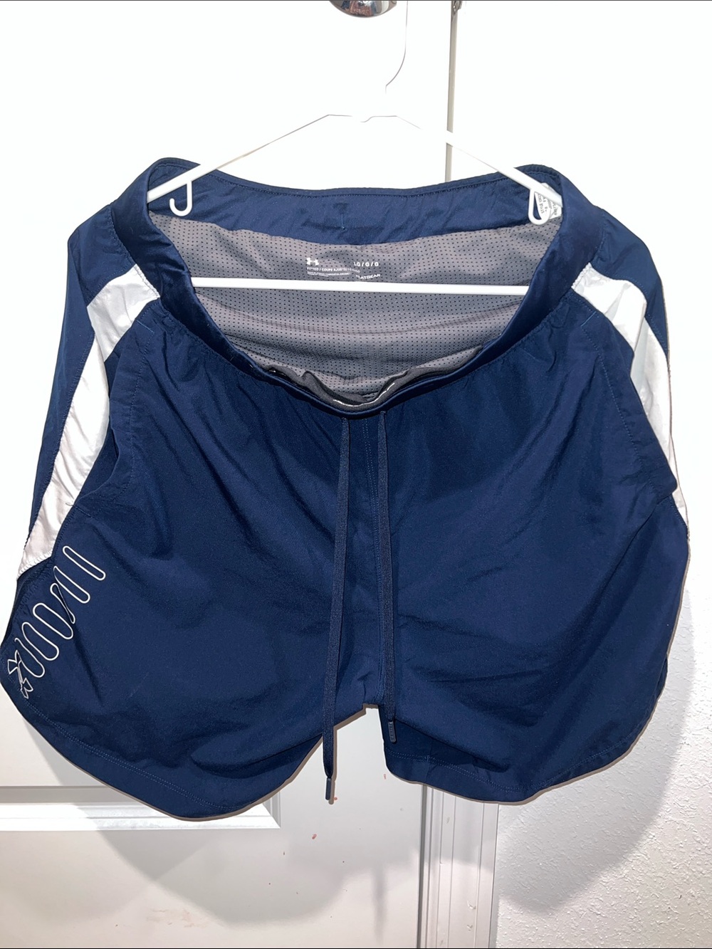 LG Navy and Gray Athletic Shorts by LG